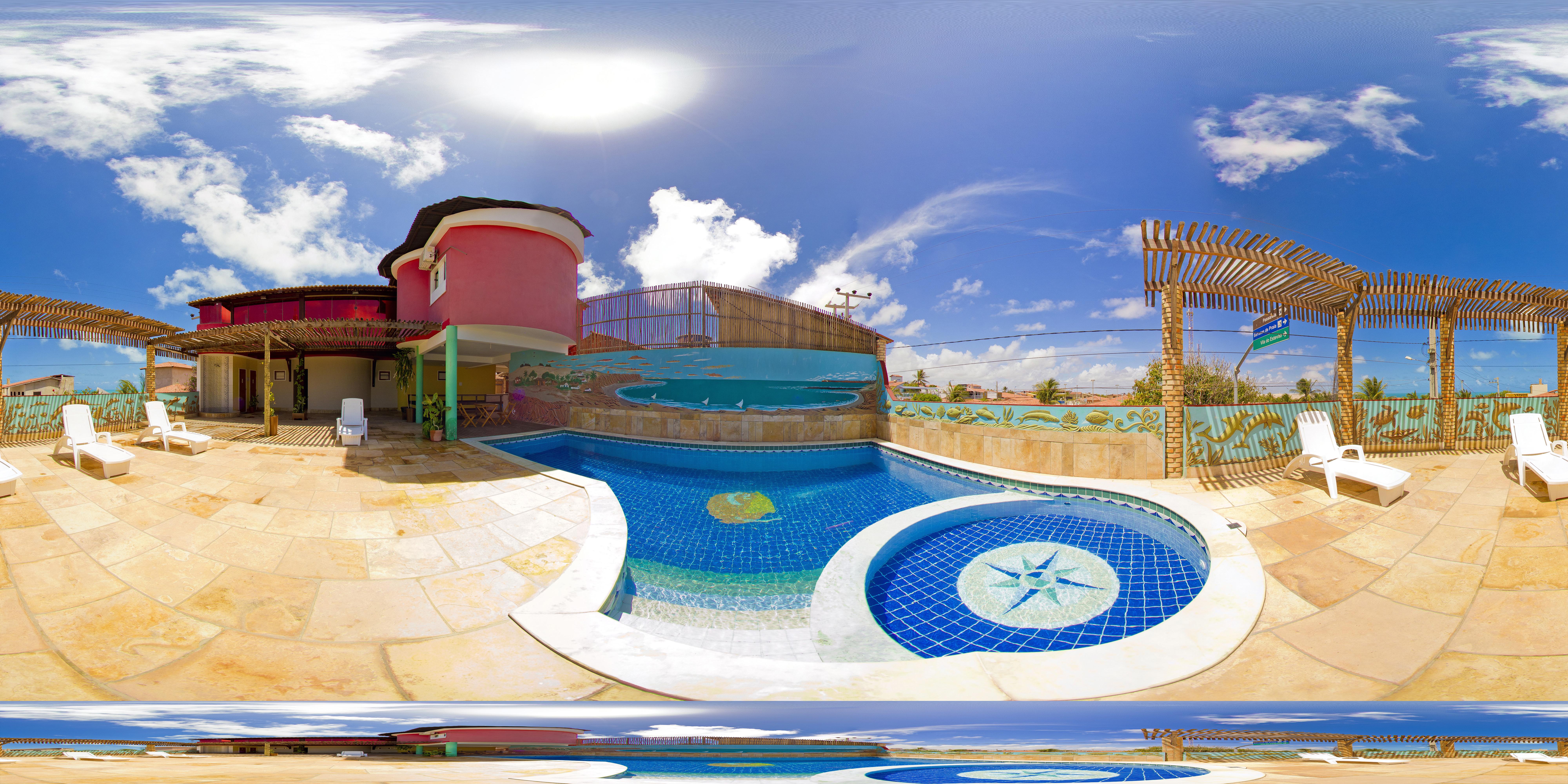 Hotel Pousada Latitude Canoa Quebrada Dış mekan fotoğraf