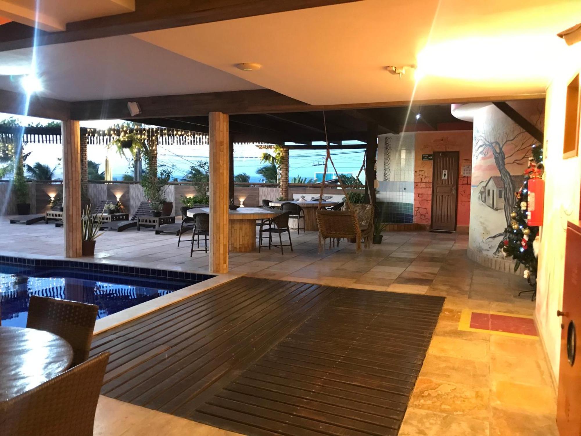 Hotel Pousada Latitude Canoa Quebrada Dış mekan fotoğraf